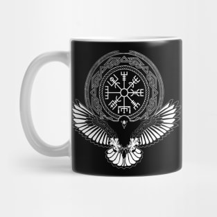 Viking Eagle, Vegvisir and Celtic Knotwork Mug